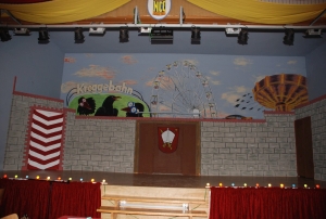 Bühne und Saal